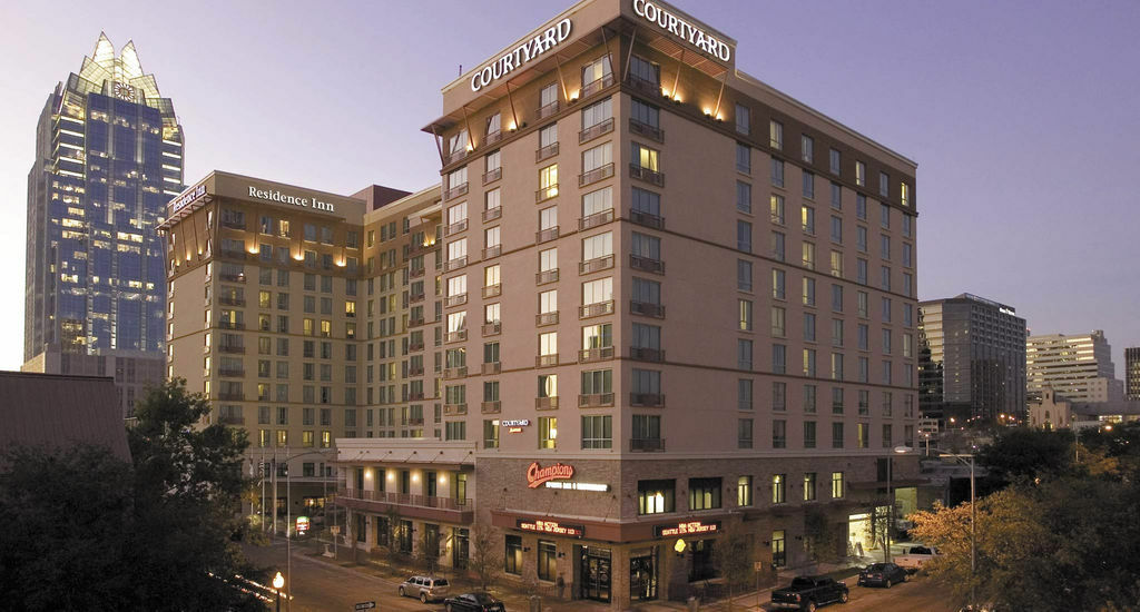 Courtyard Austin Downtown/Convention Center Hotell Exteriör bild